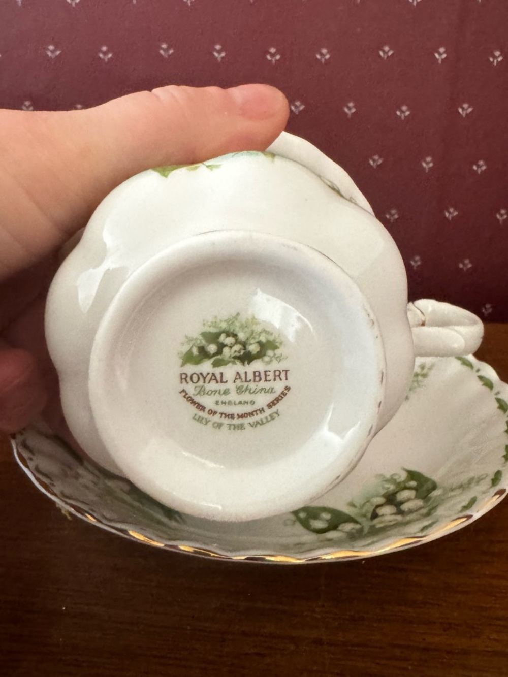 Royal Albert “May” Teacup and Saucer - Picture 2 of 4